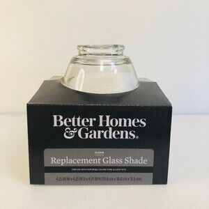 Better Homes and Garden Clear Replacement Glass Shade